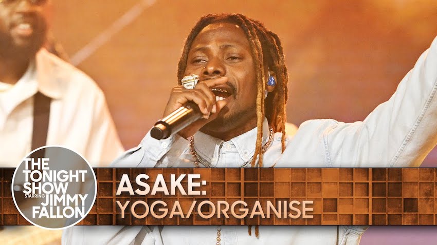 Can't Get Enough Of Asake’s Performance of “Yoga” & “Organise” on “The Tonight Show”