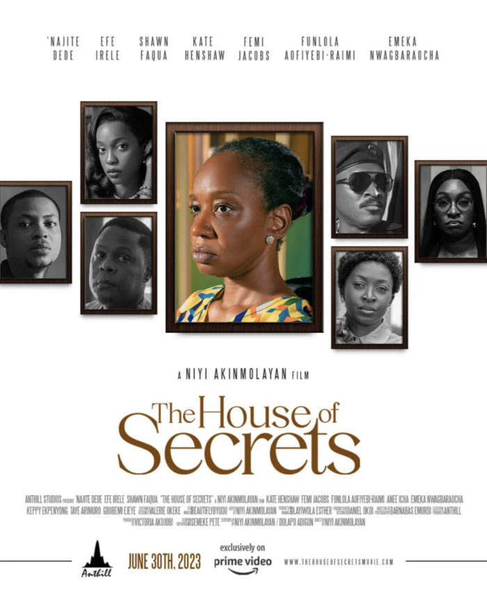 Niyi Akinmolayan Unveils Official Trailer for Thrilling Film “The House Of Secrets”