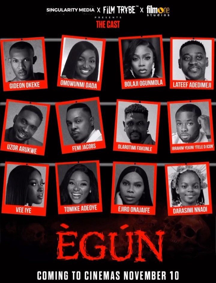 Nigerian Horror Film Egun to Thrill Audiences Nationwide from November 10, 2023